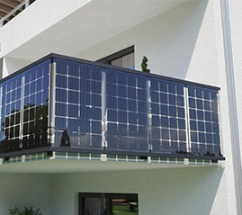 Balkon PV montaj sistemi